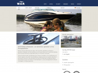 war.ch Webseite Vorschau
