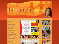 adriana-biodanza.de Webseite Vorschau