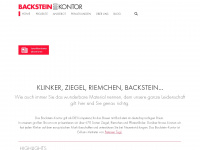 backsteinkontor.de Webseite Vorschau