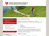 private-unfallversicherung.at Webseite Vorschau