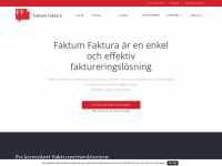 faktumfaktura.se Webseite Vorschau