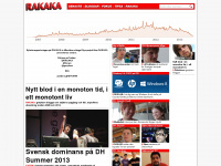 rakaka.se Webseite Vorschau