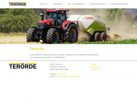 teroerde-landtechnik.de Webseite Vorschau