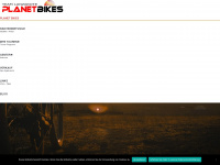 planet-bikes.de Webseite Vorschau