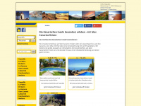 islas-canarias-reisen.de Webseite Vorschau