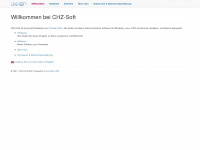 chzsoft.de Webseite Vorschau