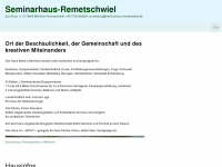 seminarhaus-remetschwiel.de Webseite Vorschau
