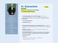 dr-eisenschink.de Webseite Vorschau