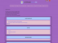 oldmanclan.de Webseite Vorschau