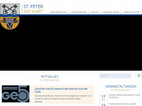 st-peter-hart.ooe.gv.at Webseite Vorschau