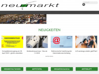 neumarkt-muehlkreis.ooe.gv.at Webseite Vorschau