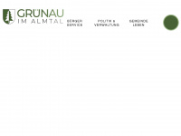 gruenau.ooe.gv.at Webseite Vorschau