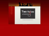 twovoices.de Webseite Vorschau