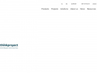 thinkproject.com Webseite Vorschau