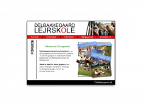 delbakkegaard.dk Webseite Vorschau