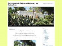 ferienhaus-cala-ratjada.com Webseite Vorschau