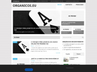 organicos.eu Webseite Vorschau
