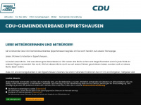 cdu-eppertshausen.de Webseite Vorschau