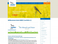 nabu-coesfeld.de Webseite Vorschau