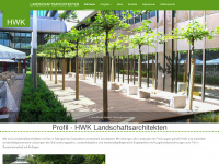 hwk-architekten.de Webseite Vorschau