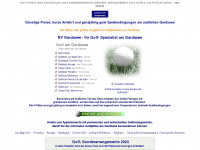 gardasee-golf.de Webseite Vorschau