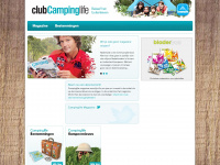clubcampinglife.nl Webseite Vorschau
