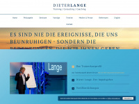 dieter-lange.com Webseite Vorschau