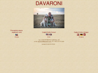 davaroni.com Webseite Vorschau