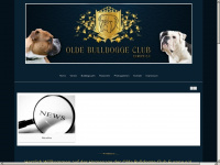 olde-bulldogge-club.de Webseite Vorschau