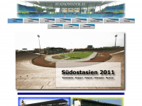 stadiontour.at Webseite Vorschau