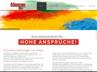 keiser-soest.de Webseite Vorschau