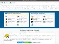 datarecoverysoftware.com Webseite Vorschau