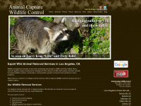 animalcapturewildlifecontrol.com Webseite Vorschau