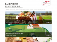 brandenburger-landpartie.de Webseite Vorschau