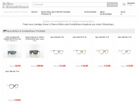 brillen-linsen.com Webseite Vorschau