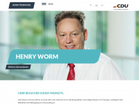 henryworm.de Webseite Vorschau
