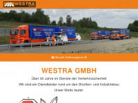westra-gmbh.de Webseite Vorschau