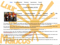 luur-de-malucos.de Webseite Vorschau