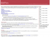 bitpim.org Webseite Vorschau
