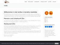 koliba-zlin.cz Webseite Vorschau
