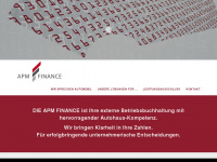 apm-finance.de Webseite Vorschau