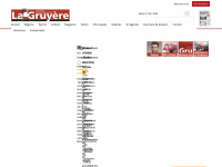lagruyere.ch Webseite Vorschau