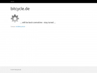 bitcycle.de Webseite Vorschau
