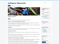 software-übersicht.de Webseite Vorschau