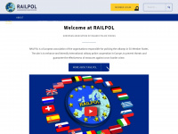 railpol.eu Webseite Vorschau