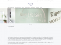 hausverwaltung-hansen.de Webseite Vorschau