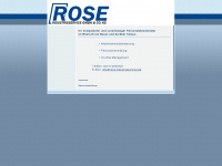 rose-industrieservice.de Webseite Vorschau
