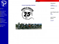 female-bikers.de Webseite Vorschau