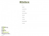 mittelberg.at Webseite Vorschau
