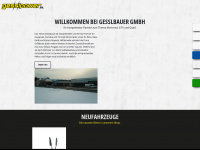 gesslbauer.at Webseite Vorschau